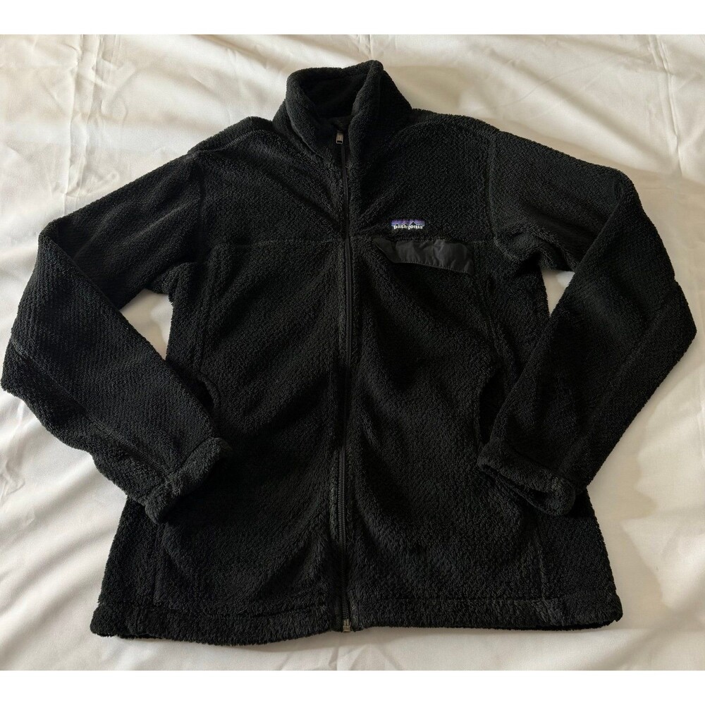 Patagonia Black Fleece Full Zip Jacket Women’s Size M